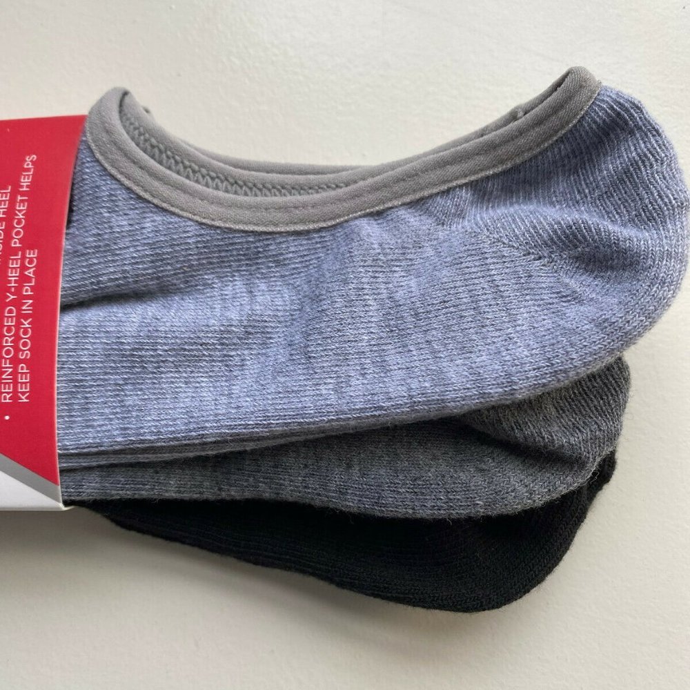 NWT New Balance LOW CUT Women's NO SHOW LINERS 3 PACK Size M